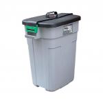 Dustbin Polypropylene with Easy Grip Handle 90 Litres 122564