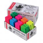 Stabilo Boss Highlighters Chisel Tip 2-5mm Line Assorted 8 Colours Ref UK7048-2 [Pack 48] 122705