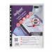 Snopake Polyfile Ring Binder Wallet Polypropylene A4 Clear Ref 12566 [Pack 5] 123157