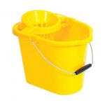 Oval Mop Bucket 12 Litre Yellow  123961