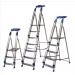 Tradesman Platform Step Ladder 7 Steps Capacity 150kg Silver/Blue