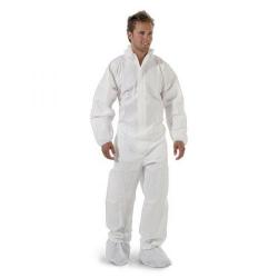 Cheap Stationery Supply of KeepSafe Type 5/6 XXLarge Hooded Coverall (White) 383002909 383002909 Office Statationery