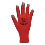Polyco Gloves Nitrile Foam Coated Size 8 Red/Black [Pair] Ref MRN/08 124854