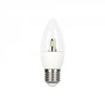 Tungsram 6W E27 Candle LED Bulb Dim 470lm EEC-Aplus 230V ExtWarmWhite Ref84547 *Up to 10 Day Leadtime*