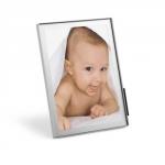 DURABLE DURAFRAME PHOTO DESK (13x18) Magnetic Picture Frame (Silver) 494323