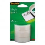 Scotch Magic Tape 19mm x 25m Refill Roll Ref 8-1925R3 [Pack 3] 126861