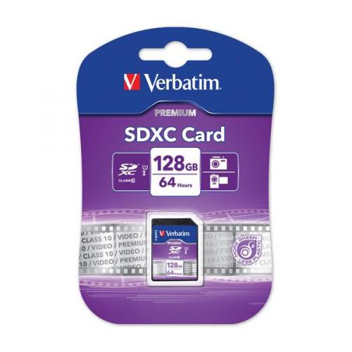 Verbatim SDHC Media Memory Card SD 2.0 FAT32 Class 10 Read 44025