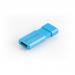 Verbatim Pinstripe USB Drive 2.0 Retractable 16GB Blue Ref 49068
