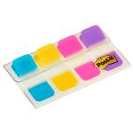 Post-it Index Strong Flags Small Size 4x10mm Ref 676-AYPV [Pack 40] 127438