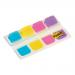 Post-it Index Strong Flags Small Size 4x10mm Ref 676-AYPV [Pack 40]