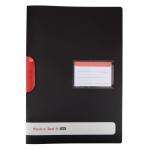 Black n Red by Elba Swing Clip File A4 Ref 400063613 [Pack 5] 127441