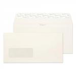 Blake Premium FSC Business Envelopes Wallet Laid Peel & Seal Wdw 120gsm DL Hi White Ref 39884 [Pack 500]