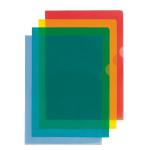 Esselte Copy-safe Folder Plastic Cut Flush A4 Blue Ref 54835/54837 [Pack 100] 127952