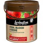 Levington Fish Blood & Bone More fruit & Flowers Greener Foliage 9kg Tub 128058