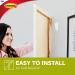 3M Command Plastic Coated White Canvas Picture Hanger 3 Lb. Plastic 1 Pk 131474