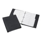 Telephone Index Book Binder with Matching A-Z Index and 20 Sheets A5 Black 131735
