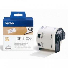 Brother PTouch DK-11209 29mmx62mm BlkOnWht SmallAddressLab 800 Labels Ref DK11209 131789