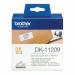 Brother PTouch DK-11209 29mmx62mm BlkOnWht SmallAddressLab 800 Labels Ref DK11209 131789