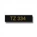 Brother P-Touch TZe-334 12mmx8m Gold On Black Labelling Tape Ref TZE334 *3to5 Day Leadtime*