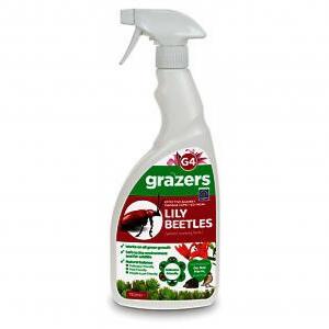 Grazers Eco Friendly Lily Beetle Protection Spray 750ml 131987