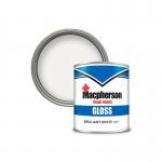 Macpherson Trade Gloss Paint Brilliant White 1L 132035