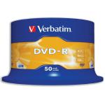 Verbatim DVD-R 4.7GB 16X Spindle Ref 43548 [Pack 50] 134474