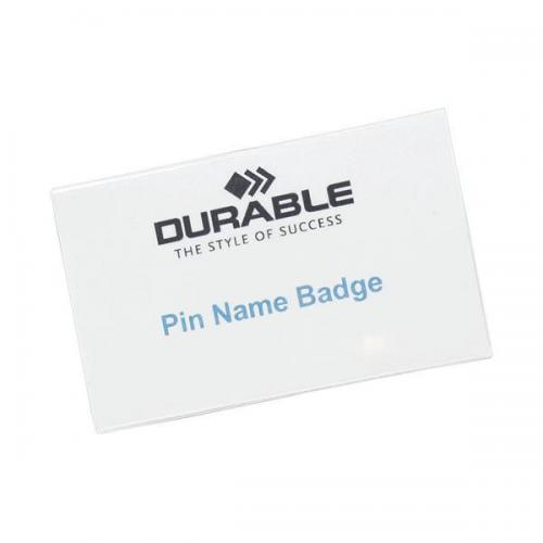 Conference or Visitor Badge Holders Name Badges Passes with Combi Clip