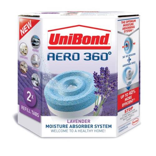 Details about  / UniBond Aero 360 Moisture Absorber 2 x 450g Aromatherapy Refills Pack of 2