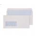 Purely Everyday Wallet Self Seal Low Window White 110gsm 110x220 Ref 8884 Pk 500 *10 Day Leadtime*