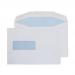 Purely Everyday White Gummed Mailing Wallet Window C5+ 162x238mm Ref 1006 Pk 500 *10 Day Leadtime*