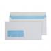 Purely Everyday Wallet P&S Low Window White 110gsm DL 110x220mm Ref FSC067 Pk 500 *10 Day Leadtime*