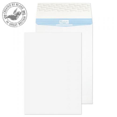 Cheap Stationery Supply of Blake Premium Secure (C4) Pocket Peel and Seal (324mm x 229mm x 25mm) 125g/m2 Tear Resistant Gusseted White Envelopes (Pack of 20) TR9902 Office Statationery