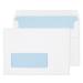Purely Everyday Wallet Self Seal Window White 90gsm C6 114x162 Ref 2603W Pk 1000 *10 Day Leadtime*