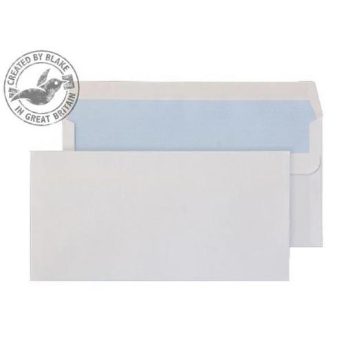 Cheap Stationery Supply of Blake Purely Everyday (DL) Wallet Self Seal (110mm x 220mm) 80g/m2 Envelopes (White) Pack of 100 12882/100 PR Office Statationery