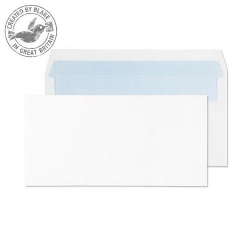 Cheap Stationery Supply of Blake Purely Everyday (DL) 90g/m2 Self Seal Wallet Envelopes (White) Pack of 50 13882/50 PR Office Statationery