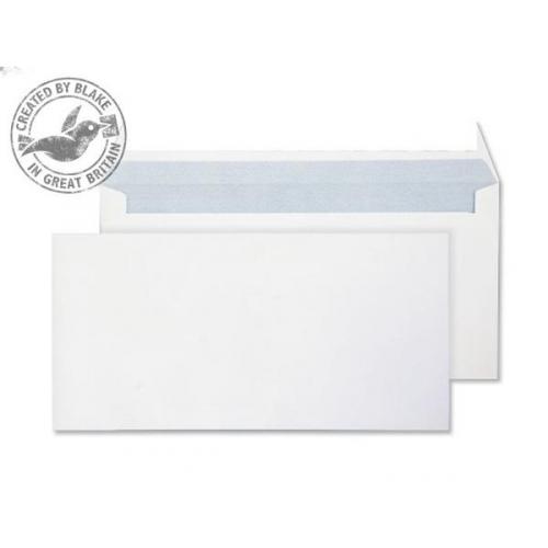 Cheap Stationery Supply of Blake Purely Everyday (DL+) 120g/m2 Peel and Seal Wallet Envelopes (Ultra White) Pack of 500 44882 Office Statationery