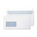 Purely Everyday Wallet P&S Window Ultra White 120gsm DL 110x220 Ref 34884 Pk 500 *10 Day Leadtime*