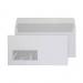 Purely Everyday Wallet P&S Window Bright White 120gsm DL 110x220 Ref ENV12 Pk 500 *10 Day Leadtime*