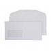 Purely Everyday White Gummed Mailing Wallet Window DL+ 114x229 Ref 3604 Pk 1000 *10 Day Leadtime*