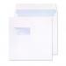 Purely Everyday Square Wallet Gummed Window White 100gsm 165x165 Ref 0165W Pk 500 *10 Day Leadtime*
