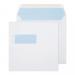 Purely Everyday Square Wallet Gummed Window White 100gsm 190x190 Ref 0190W Pk 500 *10 Day Leadtime*