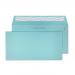 Creative Colour Cotton Blue Peel and Seal Wallet DL+ 114x229mm Ref 218 [Pack 500] *10 Day Leadtime*