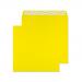 Creative Colour Square Wallet P&S Banana Yellow 120gsm 160x160mm Ref 603 Pk 500 *10 Day Leadtime*