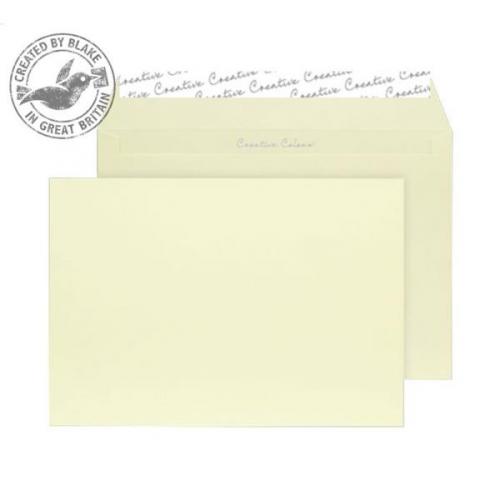Cheap Stationery Supply of Blake Creative Colour (C4) 120g/m2 Peel and Seal Wallet Envelopes (Lemon Yellow) Pack of 250 416 Office Statationery