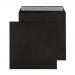 Creative Colour Jet Black Peel and Seal Wallet 220x220mm Ref 514 [Pack 250] *10 Day Leadtime*