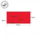 Creative Colour Wallet P&S Wndw Pillar Box Red 120gsm DL+ 114x229 Ref 206W Pk500 *10 Day Leadtime*