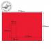 Creative Colour Pillar Box Red P&S Wallet Window C4 229x324mm Ref 406W [Pack 250] *10 Day Leadtime*