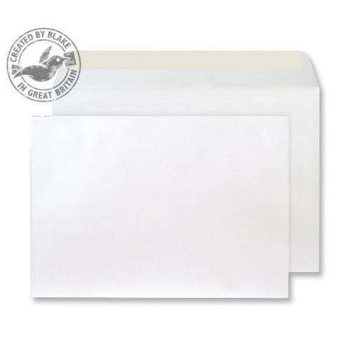 Cheap Stationery Supply of Blake Creative Shine (C5) 120g/m2 Peel and Seal Wallet Envelopes (Frosted White) Pack of 250 PL330 Office Statationery