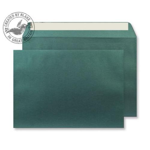 Cheap Stationery Supply of Blake Creative Shine (C5) 120g/m2 Peel and Seal Wallet Envelopes (Forest Green) Pack of 250 PL334 Office Statationery