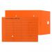 Purely Everyday Internal Mail Resealable Pumpkin Orange C4 25mm Ref 9003RES Pk125 *10 Day Leadtime*